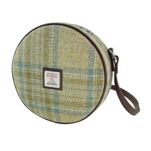 Women's Authentic Harris Tweed Luxury Round Bag