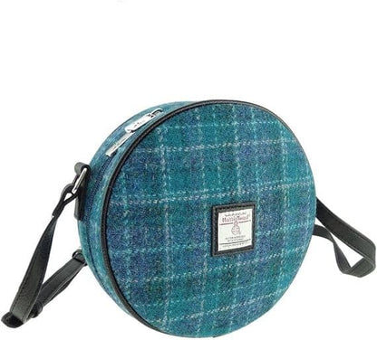 Women's Authentic Harris Tweed Luxury Round Bag