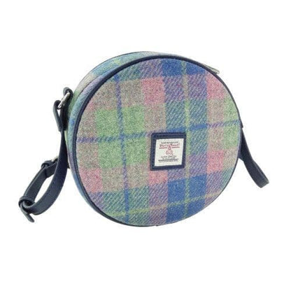 Women's Authentic Harris Tweed Luxury Round Bag