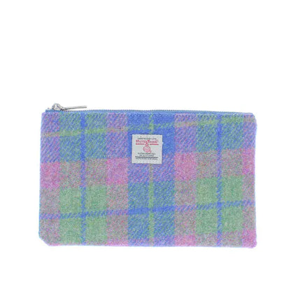 Stylish Harris Tweed Tartan Pouch