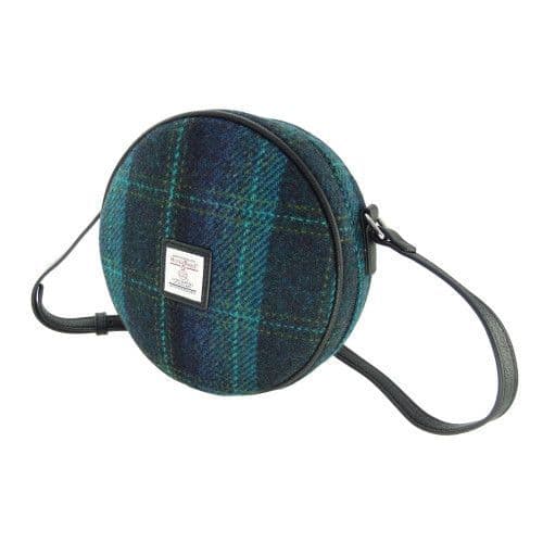 Women's Authentic Harris Tweed Luxury Round Bag