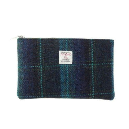 Stylish Harris Tweed Tartan Pouch