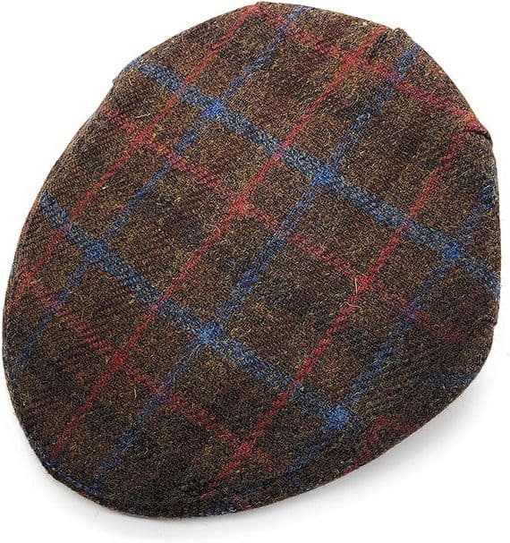 Stylish Harris Tweed Flat Cap