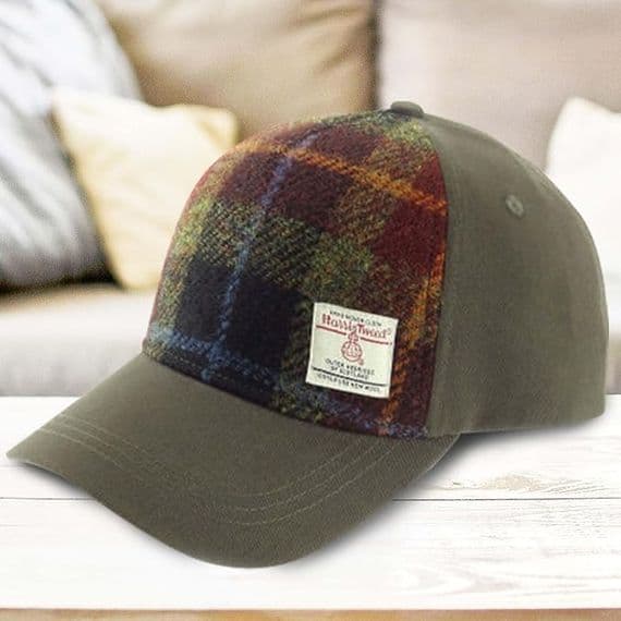 Premium Harris Tweed Baseball Cap