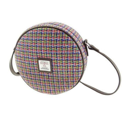 Women's Authentic Harris Tweed Luxury Round Bag