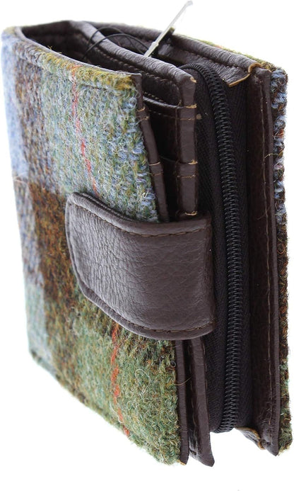 Premium Harris Tweed Coin Wallet For Men