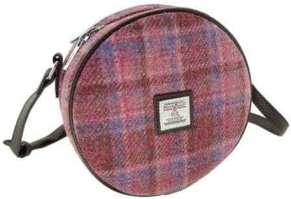 Women's Authentic Harris Tweed Luxury Round Bag