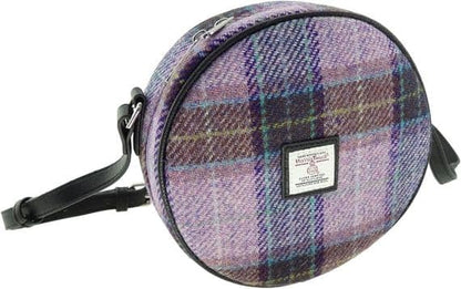 Women's Authentic Harris Tweed Luxury Round Bag