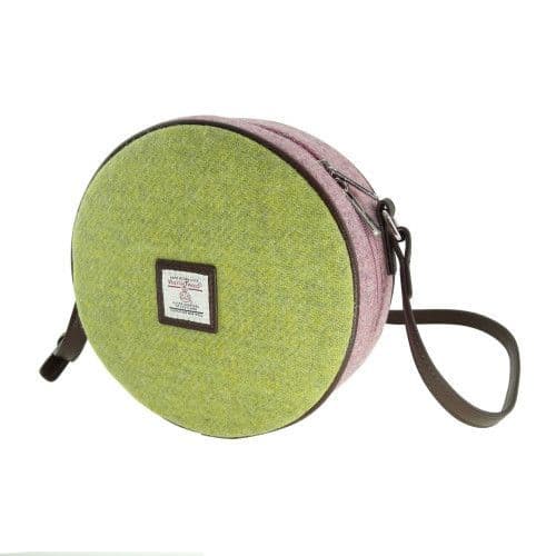 Women's Authentic Harris Tweed Luxury Round Bag