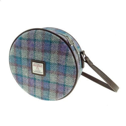 Women's Authentic Harris Tweed Luxury Round Bag