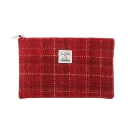 Stylish Harris Tweed Tartan Pouch