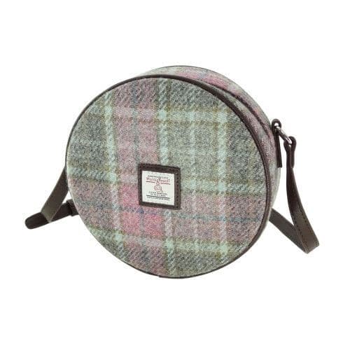 Women's Authentic Harris Tweed Luxury Round Bag